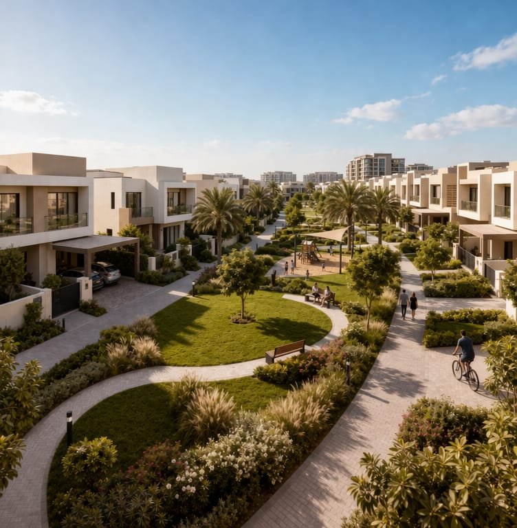 JVC Dubai affordable villas and apartments community