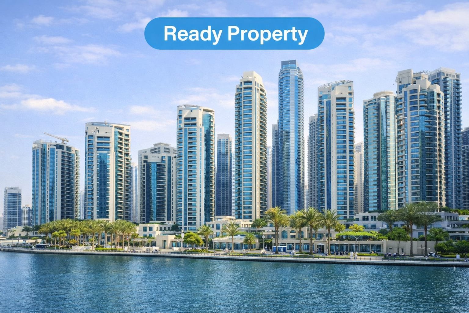 ready property Dubai luxury apartment skyline