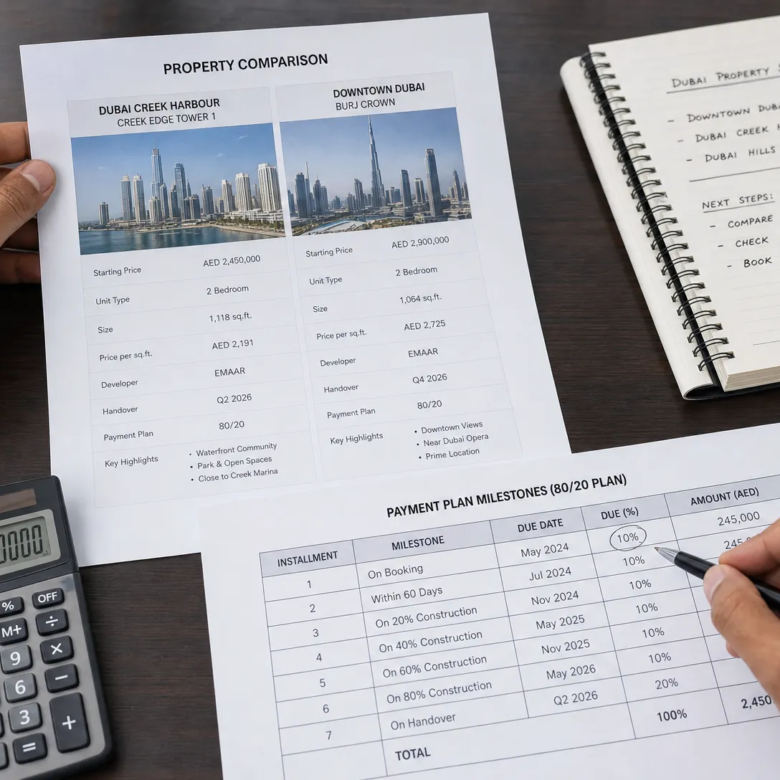 Dubai Payment Plan Properties That Buyers Should Compare